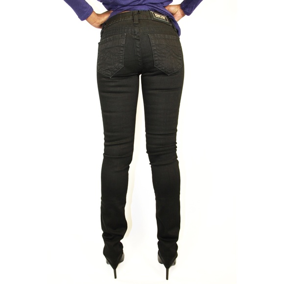 Sunny Skinny Leg Black Jeans (Miss Me) - Picture 3 of 7